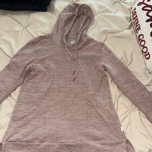 Women's Pink Hoodie Top